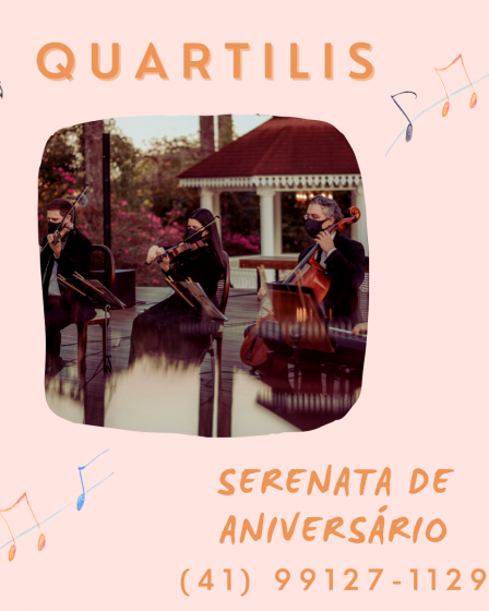 Serenata de aniversário em Curitiba