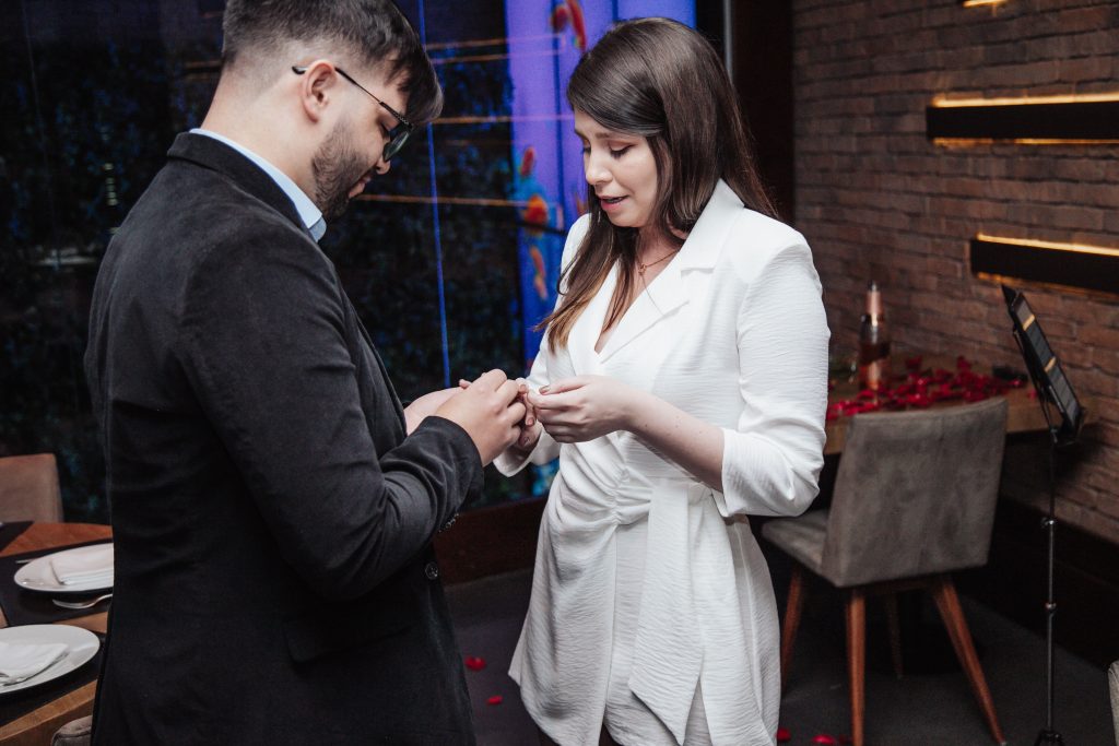 Pedido de casamento com violino - Quartilis